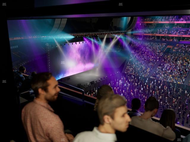 Bridgestone Arena - Section Suite Club 61 Seat View Bridgestone Arena - Section Suite Club 61 Seat View