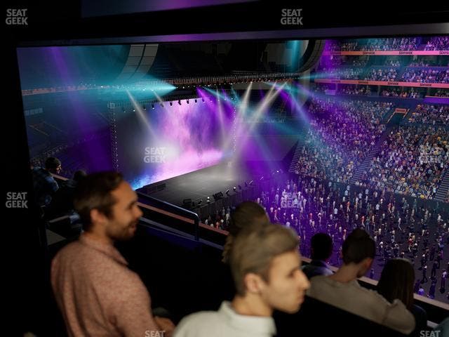 Bridgestone Arena - Section Suite Club 61 Seat View