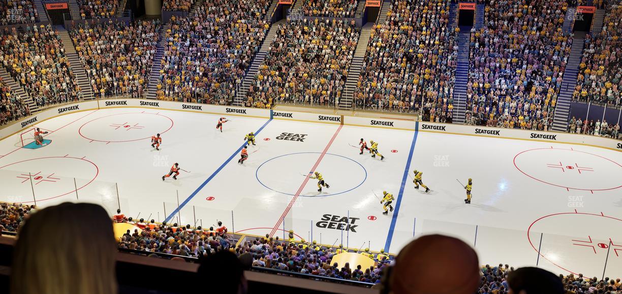 Bridgestone Arena - Section Suite Club 61 Seat View