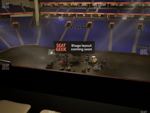 Bridgestone Arena - Section Suite Club 61 Seat View