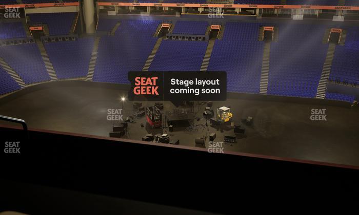 Bridgestone Arena - Section Suite Club 61 Seat View