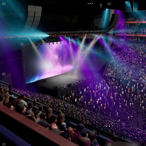 Bridgestone Arena - Section Suite Club 61 Seat View