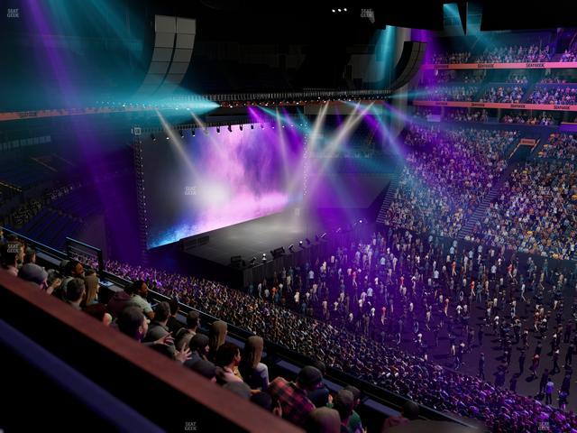 Bridgestone Arena - Section Suite Club 61 Seat View