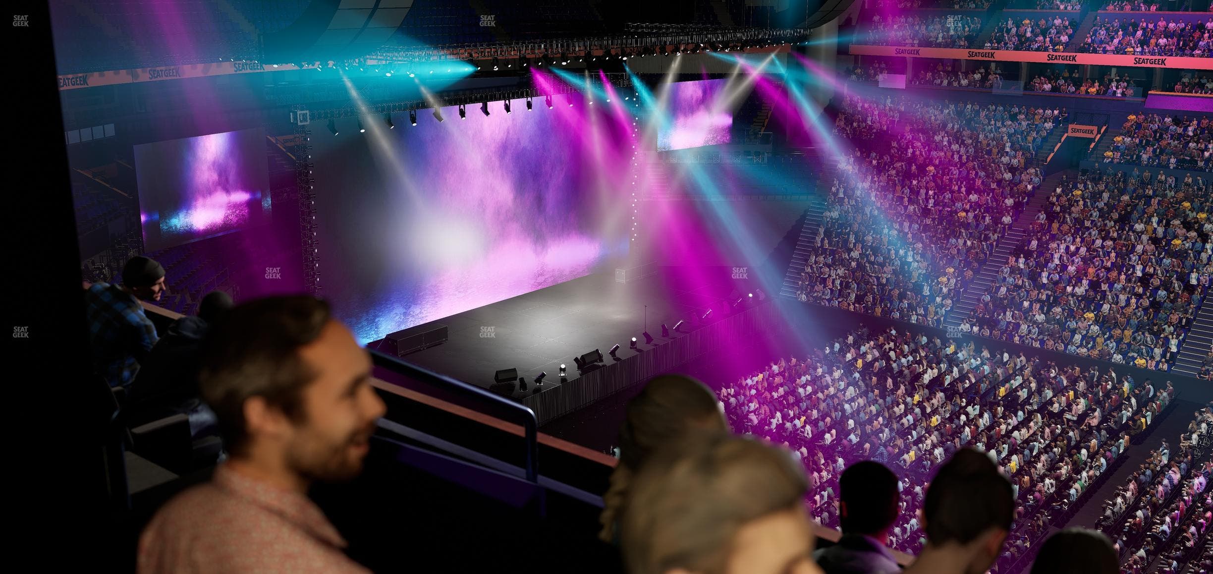 Bridgestone Arena - Section Suite Club 61 Seat View