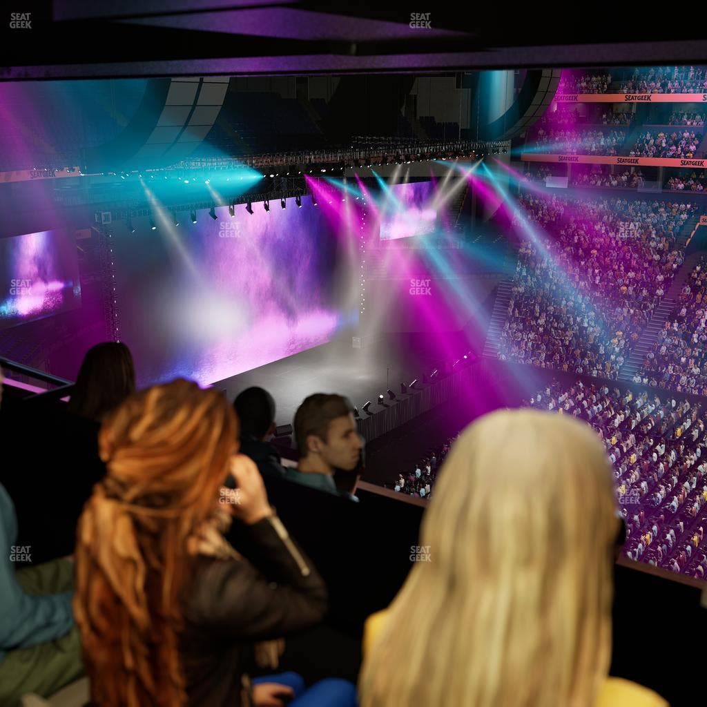 Bridgestone Arena - Section Suite Club 62 Seat View