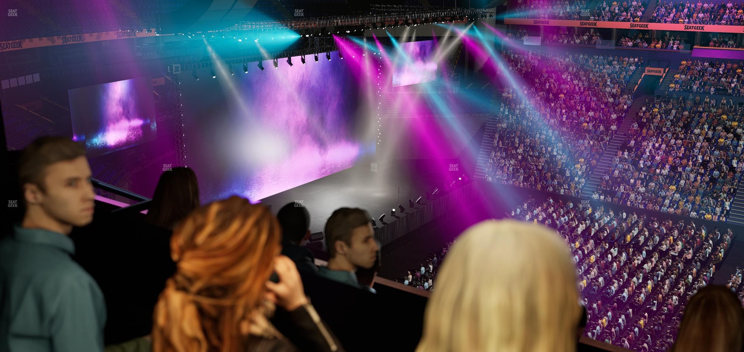 Bridgestone Arena - Section Suite Club 62 Seat View