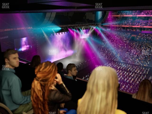 Bridgestone Arena - Section Suite Club 62 Seat View