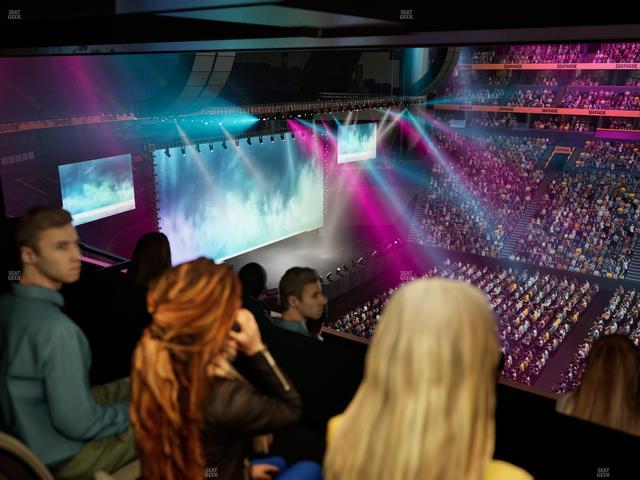 Bridgestone Arena - Section Suite Club 62 Seat View Bridgestone Arena - Section Suite Club 62 Seat View