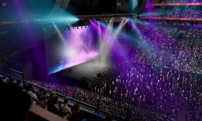 Bridgestone Arena - Section Suite Club 62 Seat View