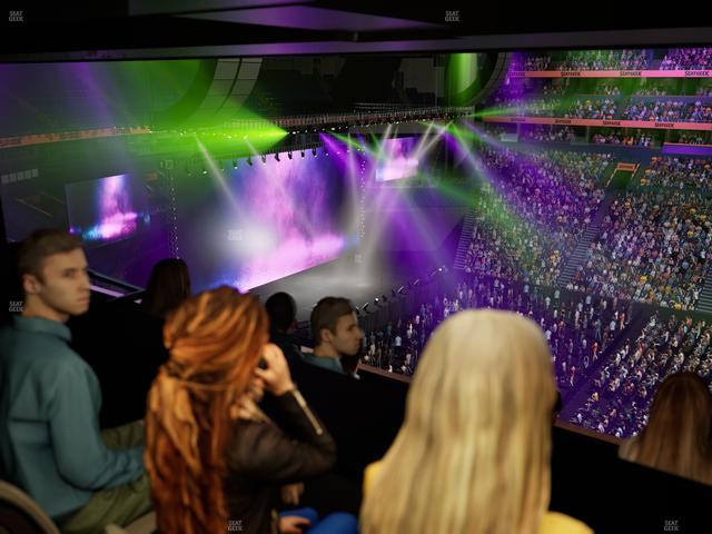 Bridgestone Arena - Section Suite Club 62 Seat View
