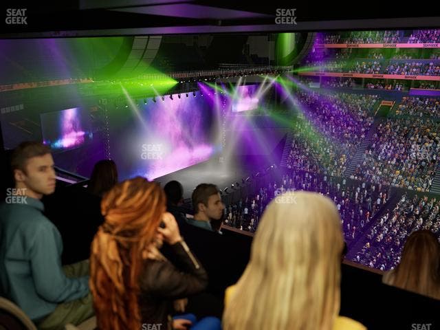 Bridgestone Arena - Section Suite Club 62 Seat View