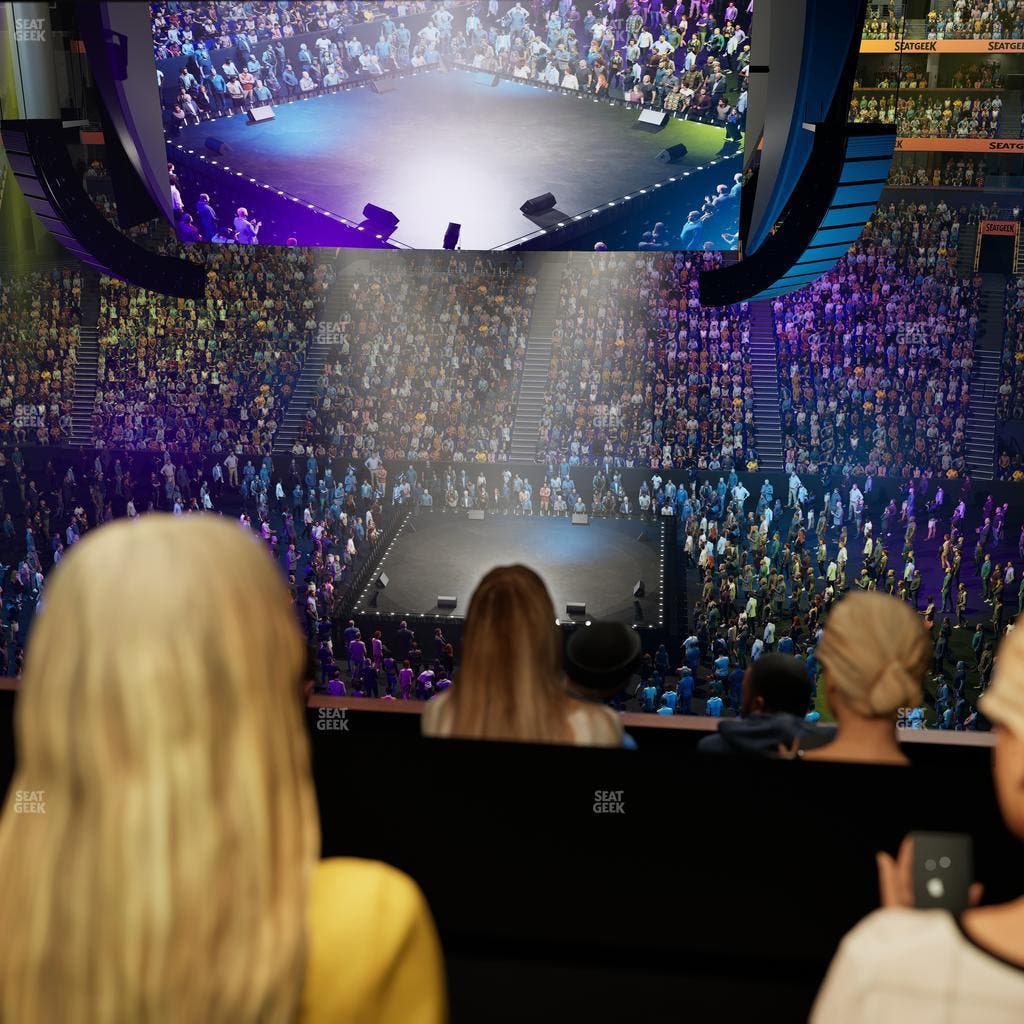 Bridgestone Arena - Section Suite Club 62 Seat View