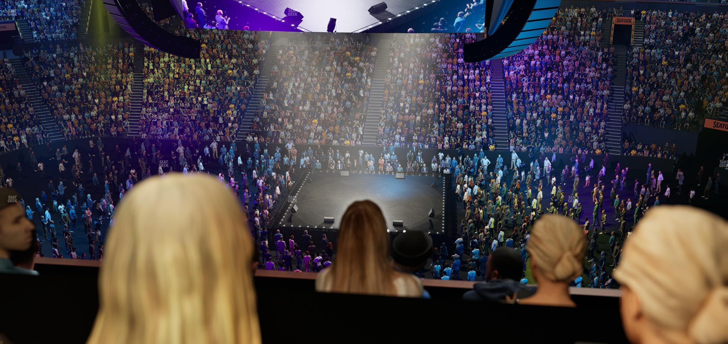 Bridgestone Arena - Section Suite Club 62 Seat View