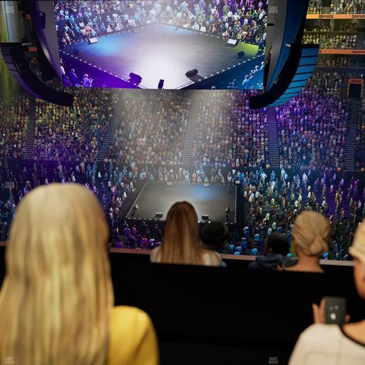 Bridgestone Arena - Section Suite Club 62 Seat View