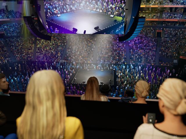 Bridgestone Arena - Section Suite Club 62 Seat View