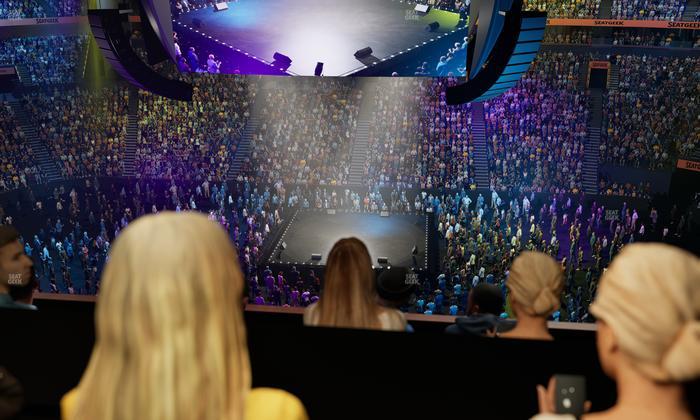 Bridgestone Arena - Section Suite Club 62 Seat View