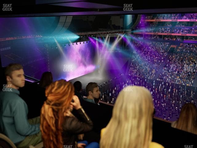 Bridgestone Arena - Section Suite Club 62 Seat View