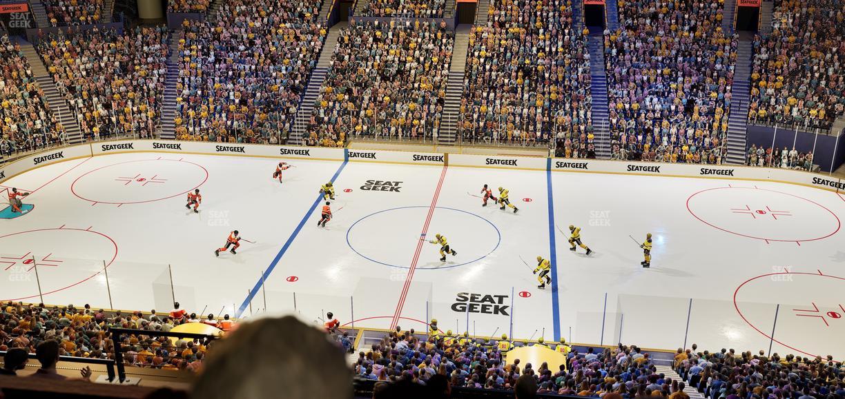 Bridgestone Arena - Section Suite Club 62 Seat View