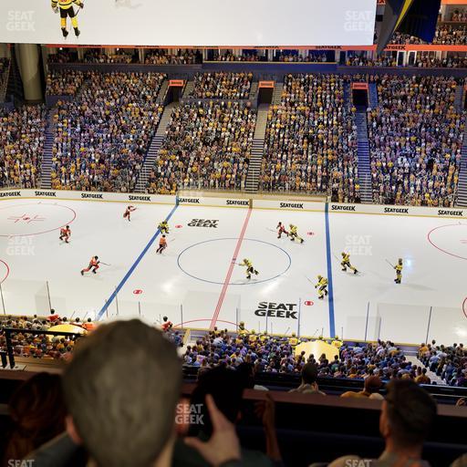 Bridgestone Arena - Section Suite Club 62 Seat View