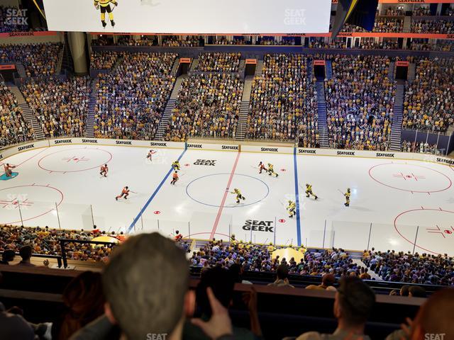 Bridgestone Arena - Section Suite Club 62 Seat View
