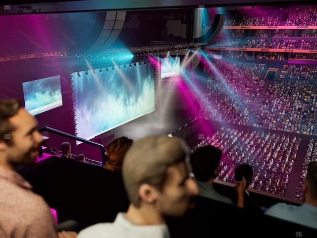 Bridgestone Arena - Section Suite Club 63 Seat View Bridgestone Arena - Section Suite Club 63 Seat View