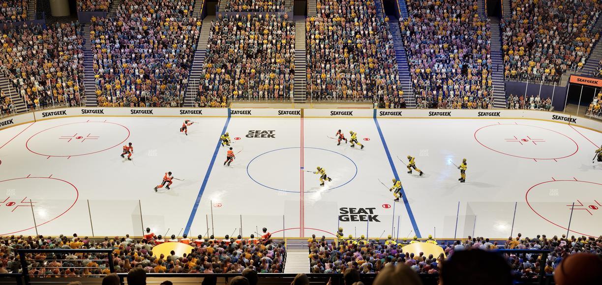 Bridgestone Arena - Section Suite Club 63 Seat View