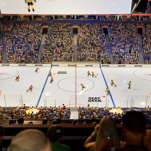 Bridgestone Arena - Section Suite Club 63 Seat View