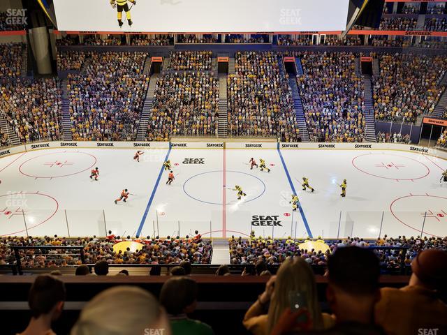 Bridgestone Arena - Section Suite Club 63 Seat View