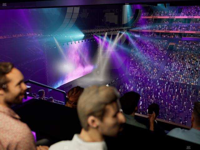 Bridgestone Arena - Section Suite Club 63 Seat View Bridgestone Arena - Section Suite Club 63 Seat View