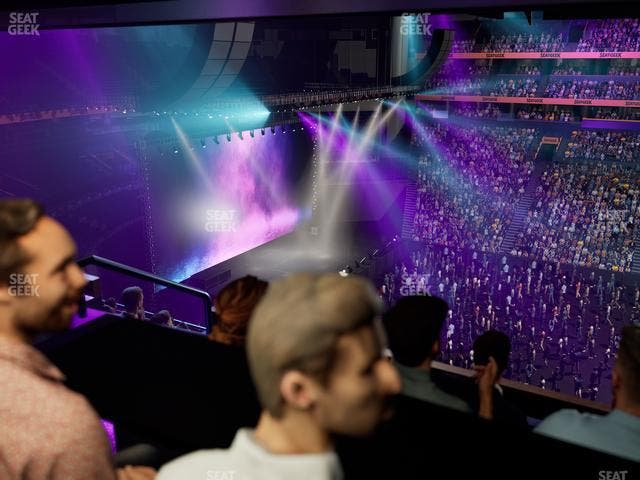 Bridgestone Arena - Section Suite Club 63 Seat View