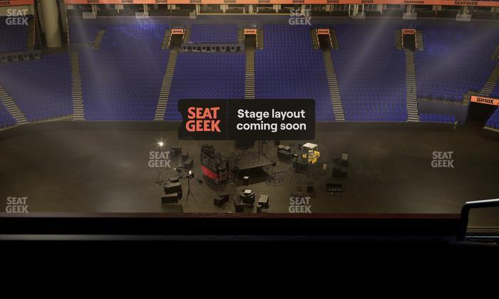 Bridgestone Arena - Section Suite Club 63 Seat View