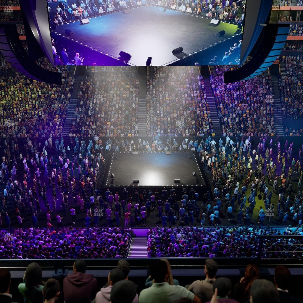 Bridgestone Arena - Section Suite Club 63 Seat View