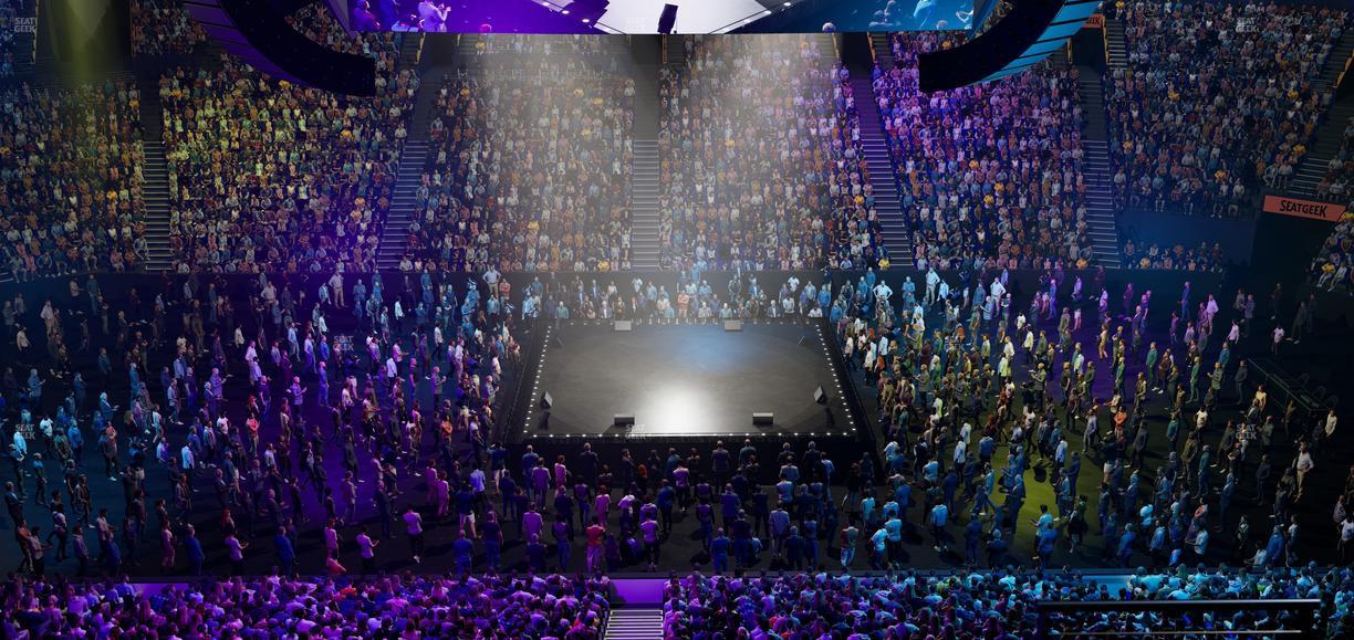 Bridgestone Arena - Section Suite Club 63 Seat View