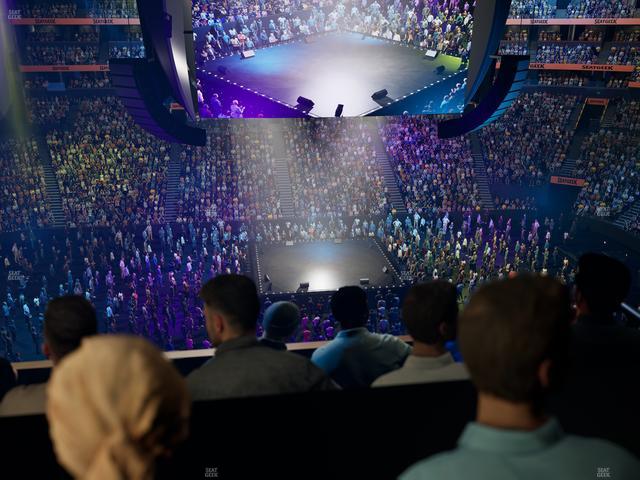 Bridgestone Arena - Section Suite Club 64 Seat View