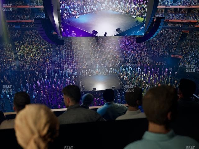 Bridgestone Arena - Section Suite Club 64 Seat View