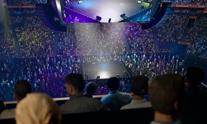 Bridgestone Arena - Section Suite Club 64 Seat View