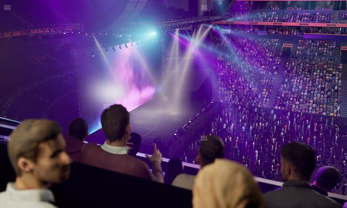 Bridgestone Arena - Section Suite Club 64 Seat View