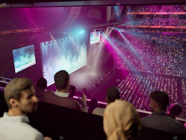 Bridgestone Arena - Section Suite Club 64 Seat View Bridgestone Arena - Section Suite Club 64 Seat View