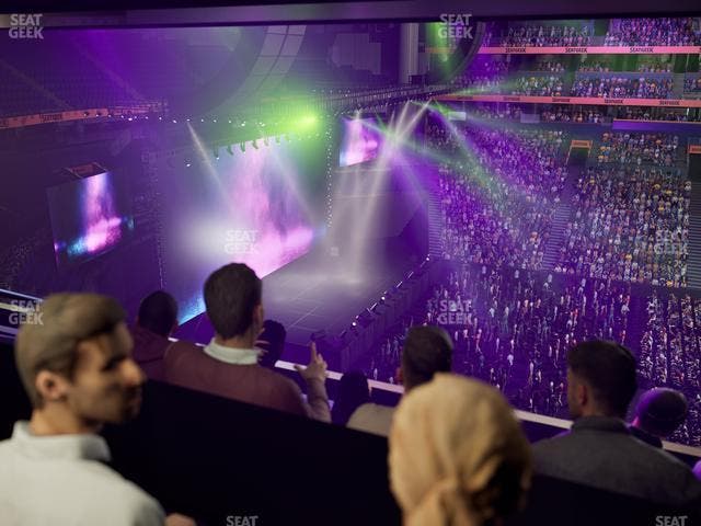 Bridgestone Arena - Section Suite Club 64 Seat View