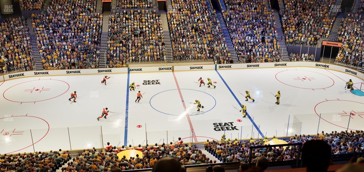 Bridgestone Arena - Section Suite Club 64 Seat View