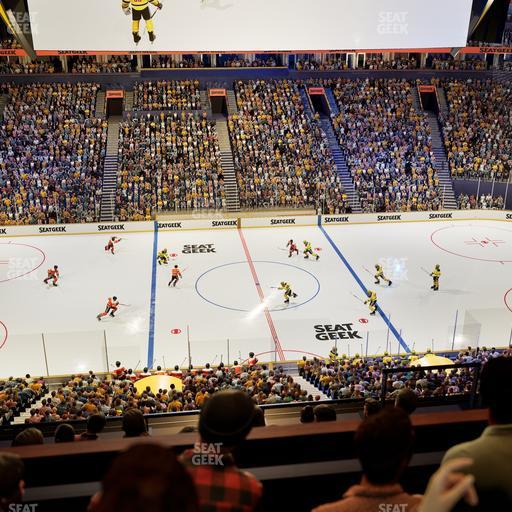 Bridgestone Arena - Section Suite Club 64 Seat View