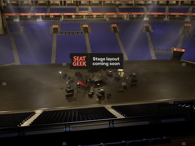 Bridgestone Arena - Section Suite Club 64 Seat View