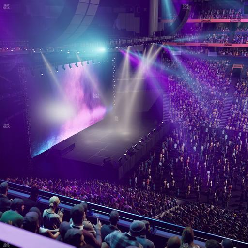 Bridgestone Arena - Section Suite Club 64 Seat View