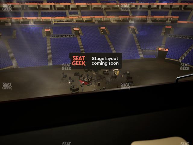 Bridgestone Arena - Section Suite Club 65 Seat View