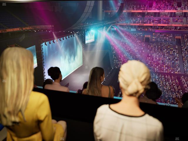 Bridgestone Arena - Section Suite Club 65 Seat View Bridgestone Arena - Section Suite Club 65 Seat View