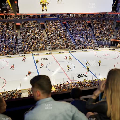 Bridgestone Arena - Section Suite Club 65 Seat View