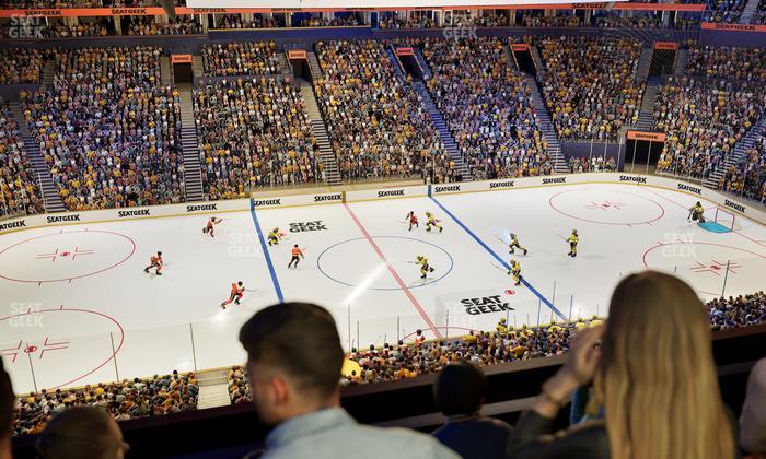 Bridgestone Arena - Section Suite Club 65 Seat View