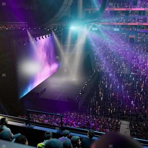 Bridgestone Arena - Section Suite Club 65 Seat View