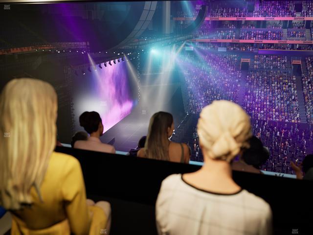 Bridgestone Arena - Section Suite Club 65 Seat View Bridgestone Arena - Section Suite Club 65 Seat View