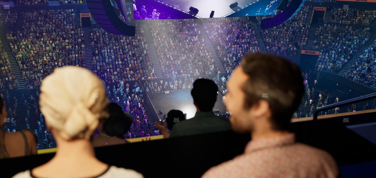 Bridgestone Arena - Section Suite Club 65 Seat View